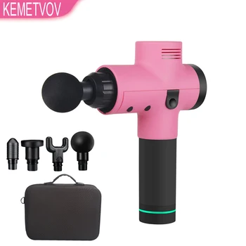 Massage Gun Muscle Stimulator Deep Tissue Massager Device Body Relaxation Slimming Shaping Pain Relief 4 Heads With Bag
Massage Gun Muscle Stimulator Deep Tissue Massager Device Body Relaxation Slimming Shaping Pain Relief 4 Heads With Bag