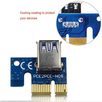 USB extension cable Card USB 3.0 Mining Dedicated Graphics Card Extension Cable Adapter With USB Extension
USB extension cable Card USB 3.0 Mining Dedicated Graphics Card Extension Cable Adapter With USB Extension