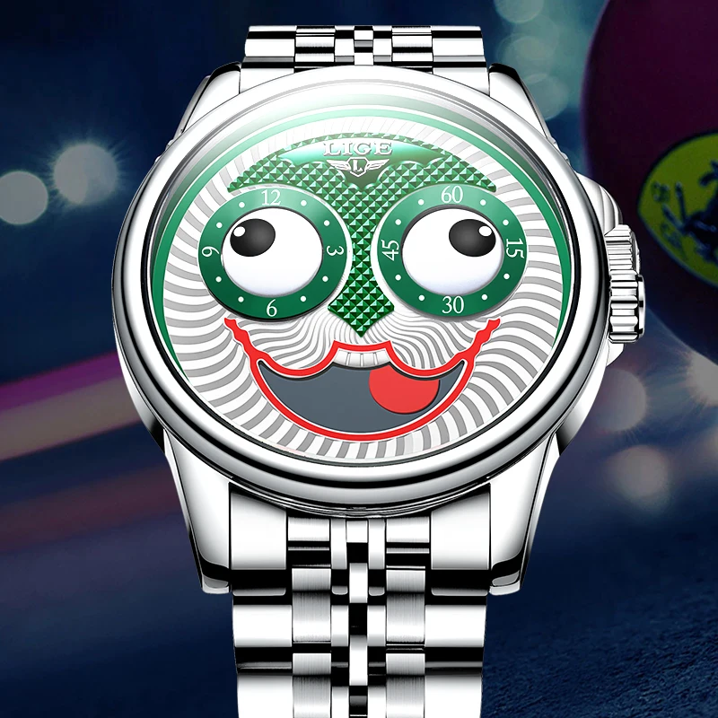 LIGE New Arrival 2020 Joker Watch For Men Top Brand Luxury Fashion Personality Alloy Quartz Watches Mens Limited Edition Watch
LIGE New Arrival 2020 Joker Watch For Men Top Brand Luxury Fashion Personality Alloy Quartz Watches Mens Limited Edition Watch