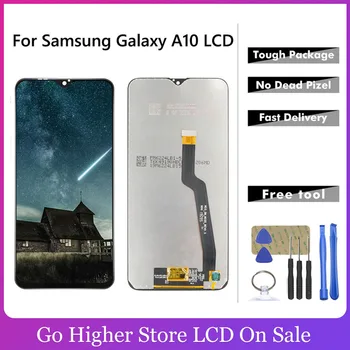 For Samsung Galaxy A10 A105 A105F SM-A105F LCD Display Touch Screen Digitizer Assembly With Tools
For Samsung Galaxy A10 A105 A105F SM-A105F LCD Display Touch Screen Digitizer Assembly With Tools