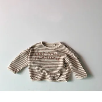 MILANCEL 2020 Baby clothes Korean style Boys Shirt Loose Base Girls Tops Newborn clothing cotton Striped Toddler Outerwearar
MILANCEL 2020 Baby clothes Korean style Boys Shirt Loose Base Girls Tops Newborn clothing cotton Striped Toddler Outerwearar