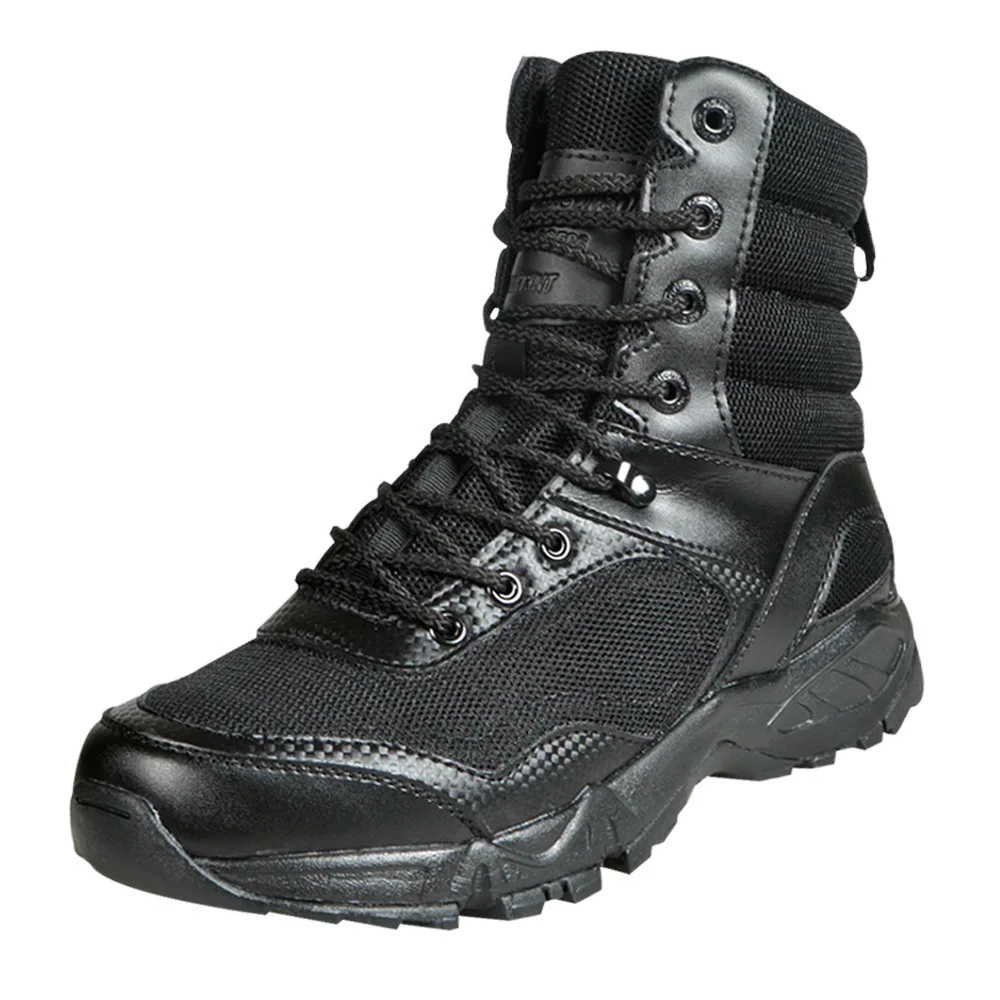Special Forces Combat Boots Shock Absorption Anti-slip Outdoor Boots Hiking Shoes Tactical la lian xue Combat Boots Punched Shee
Special Forces Combat Boots Shock Absorption Anti-slip Outdoor Boots Hiking Shoes Tactical la lian xue Combat Boots Punched Shee