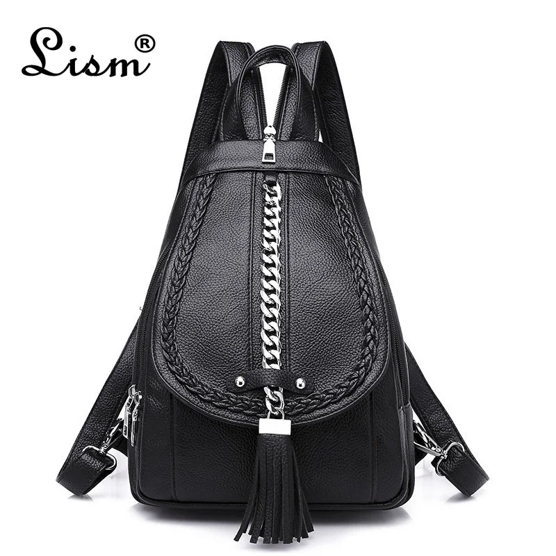 2019 backpacks chain for girls Mochilas women backpacks leather backpack woman Style Preppy large capacity travel backpacks
2019 backpacks chain for girls Mochilas women backpacks leather backpack woman Style Preppy large capacity travel backpacks