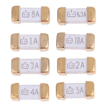 10pcs Gold Foot 0.5A 0.75A 1A 2A 3A 4A 5A 6.3A 8A 10A 0451 Ultra-rapid Fuses 1808 125V SMD Fast Blow Fuse Drop Ship
10pcs Gold Foot 0.5A 0.75A 1A 2A 3A 4A 5A 6.3A 8A 10A 0451 Ultra-rapid Fuses 1808 125V SMD Fast Blow Fuse Drop Ship