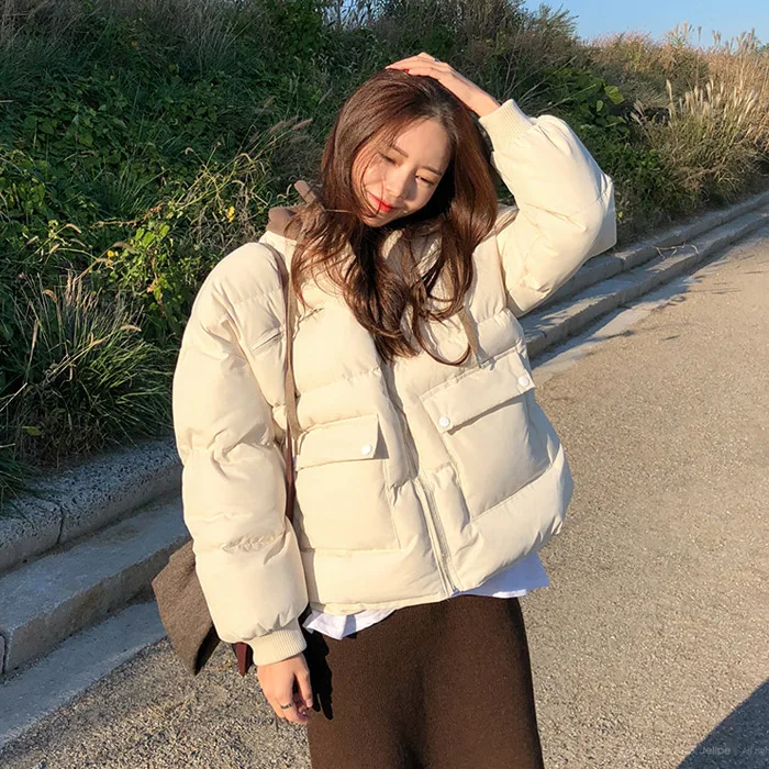 2019 Autumn And Winter New Style Korean-style CHIC Students Hooded Solid Color Warm Coat Cotton-padded Clothes Cotton Coat
2019 Autumn And Winter New Style Korean-style CHIC Students Hooded Solid Color Warm Coat Cotton-padded Clothes Cotton Coat