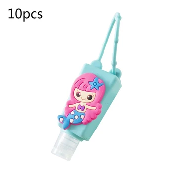 10Pcs 30ml Mini Empty Bottles with Cartoon Animal Silicone Holder Keychain Clear Hand Sanitizer Refillable Containers
10Pcs 30ml Mini Empty Bottles with Cartoon Animal Silicone Holder Keychain Clear Hand Sanitizer Refillable Containers