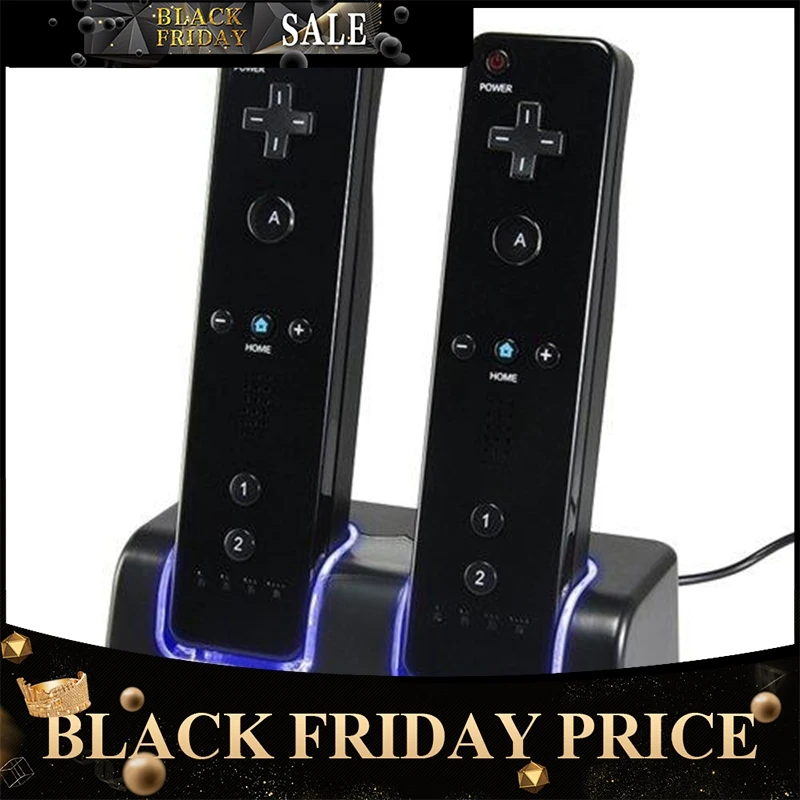 2020 New Arrival Dual Remote Control Charging Station w/ 2 Rechargeable Batteries & LED Light for Wii Remote Control r30
2020 New Arrival Dual Remote Control Charging Station w/ 2 Rechargeable Batteries & LED Light for Wii Remote Control r30