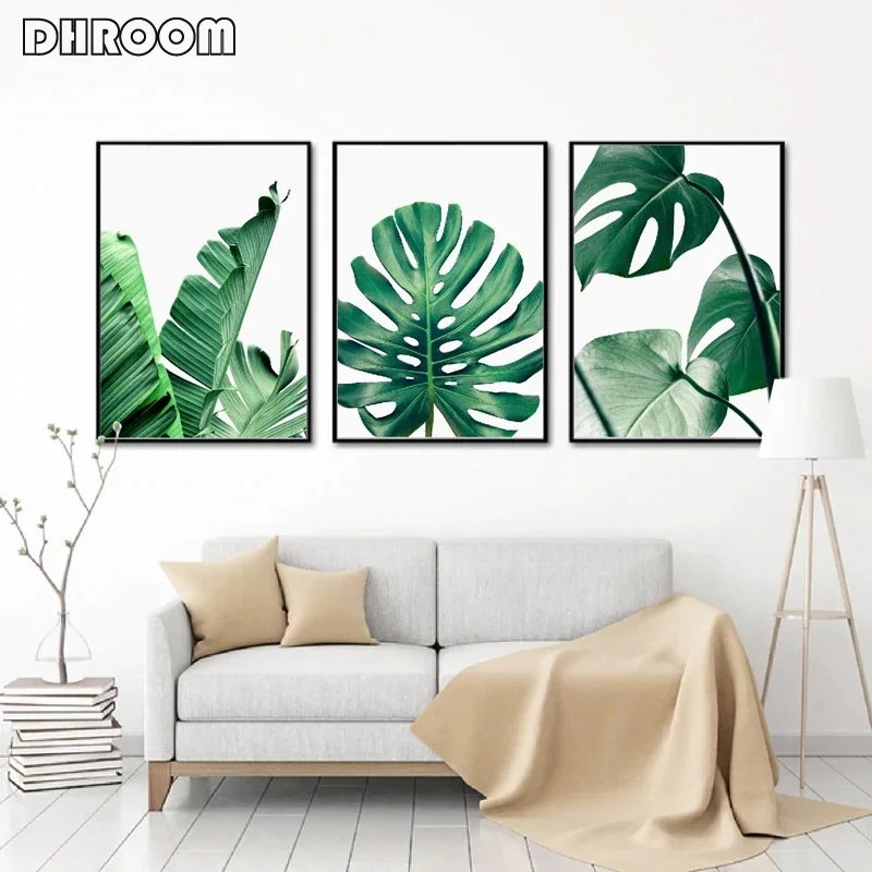 Green Banana Palm Leaf Poster and Print Botanical Canvas Print Nordic Painting Tropical Wall Art Picture Modern Home Decoration
Green Banana Palm Leaf Poster and Print Botanical Canvas Print Nordic Painting Tropical Wall Art Picture Modern Home Decoration