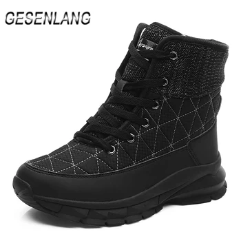 Winter Women's Walking Shoes with Fur High Top Comfortable Warm Snow Boots Wear Resistant Nonslip Ladies Outdoor Casual Sneakers
Winter Women's Walking Shoes with Fur High Top Comfortable Warm Snow Boots Wear Resistant Nonslip Ladies Outdoor Casual Sneakers