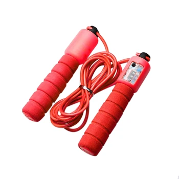 Multi-Function Sports Sponge Counting Jump Rope Professional Electronic Counting Jump Rope Pattern Skipping Rope Fitness Suitabl
Multi-Function Sports Sponge Counting Jump Rope Professional Electronic Counting Jump Rope Pattern Skipping Rope Fitness Suitabl