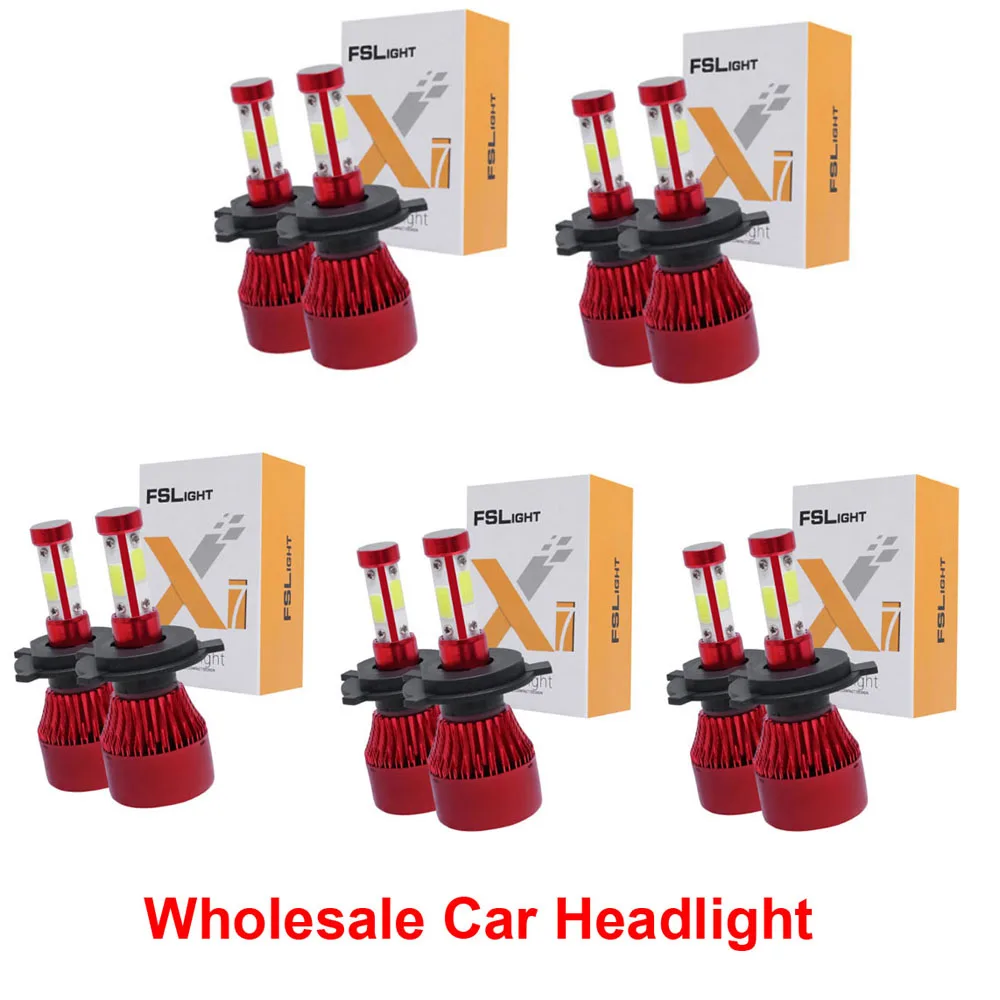 20000lm 4Side H4 High Low Beam H7 H11 9005 9006 LED Car Headlight Bulbs 12V 24V COB Chips H3 H13 9004 9007 Led Auto Headlamp
20000lm 4Side H4 High Low Beam H7 H11 9005 9006 LED Car Headlight Bulbs 12V 24V COB Chips H3 H13 9004 9007 Led Auto Headlamp