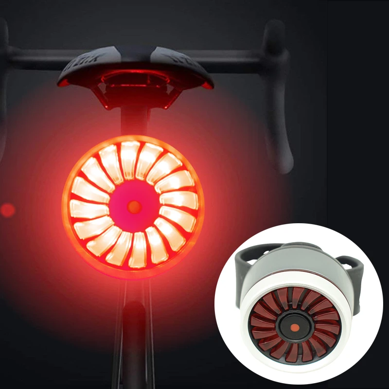 16 Led Bicycle Rear Back Tail Light Smart Brake Mode Bike Lights USB Rechargeable LED Cycling Flashlight Safety Warning Lamp
16 Led Bicycle Rear Back Tail Light Smart Brake Mode Bike Lights USB Rechargeable LED Cycling Flashlight Safety Warning Lamp
