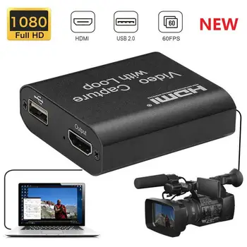 Video Card Capture HDMI Video Capture Card Streaming VHS Board Capture USB2.0 Cards Grabber Recorder Box for PS4 Game DVD Camera
Video Card Capture HDMI Video Capture Card Streaming VHS Board Capture USB2.0 Cards Grabber Recorder Box for PS4 Game DVD Camera