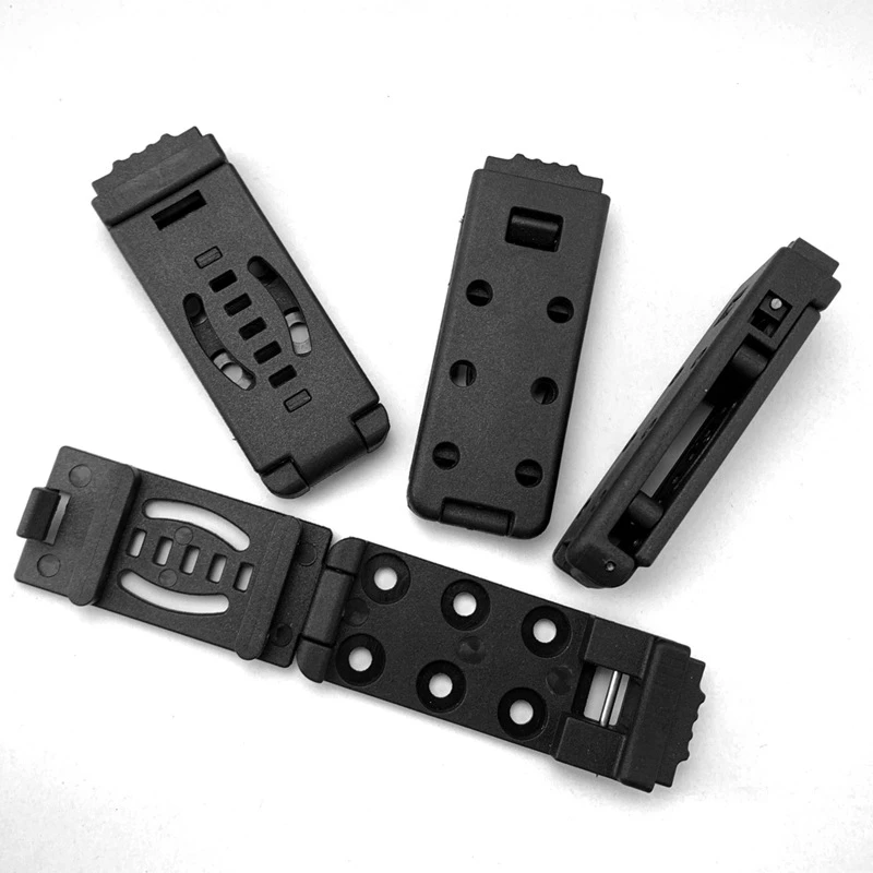 

1 Pieces KYDEX Gun Holster Waist Clips K Sheath Belt Clips Knife Scabbard Shell Back Clip with Screws Multifunction Tool