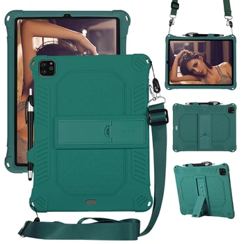 Case for iPad Pro 11 2020 Anti-Knock Soft Silicon Cover With Pencil Holder For iPad Pro 11 2020 Stand Case With Strap
Case for iPad Pro 11 2020 Anti-Knock Soft Silicon Cover With Pencil Holder For iPad Pro 11 2020 Stand Case With Strap