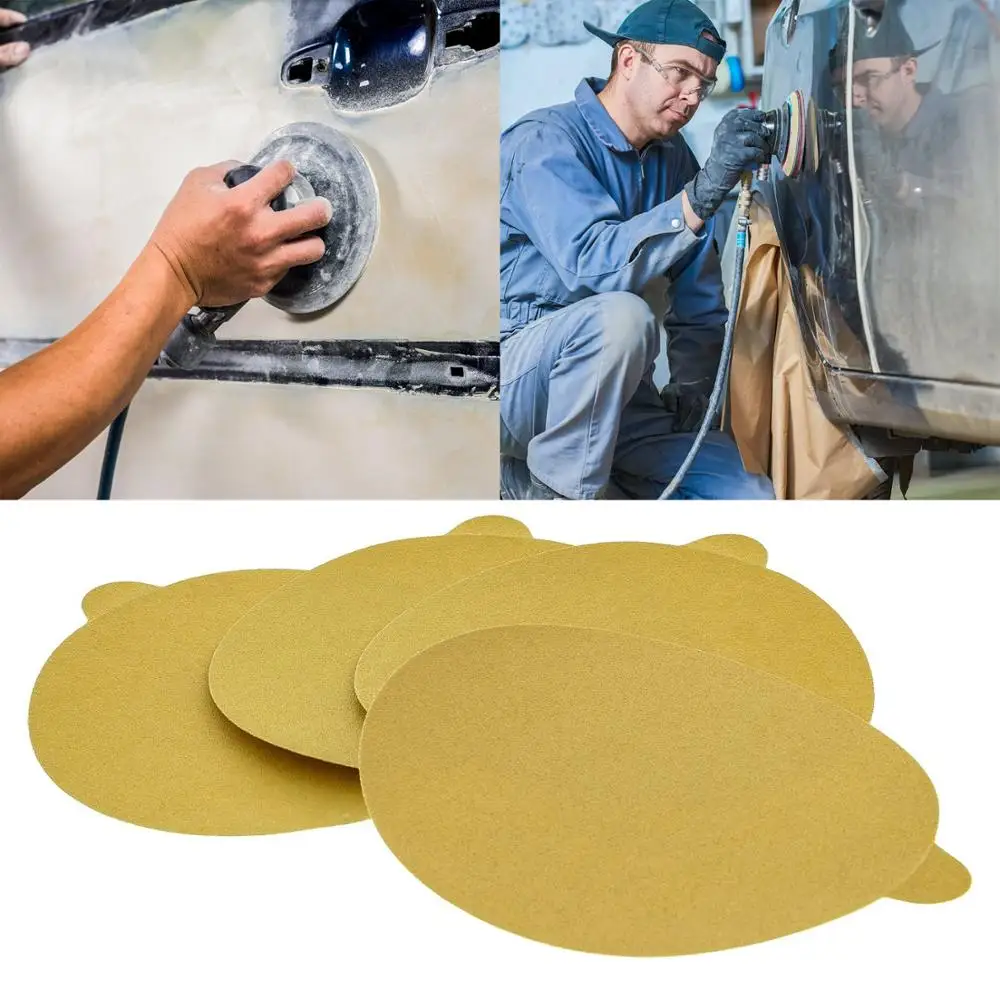 150 Grit 6" Gold PSA Self Adhesive Stickyback Sanding Discs for DA Sanders - 50 Sandpaper Finishing Discs for Automotive Wood
150 Grit 6" Gold PSA Self Adhesive Stickyback Sanding Discs for DA Sanders - 50 Sandpaper Finishing Discs for Automotive Wood