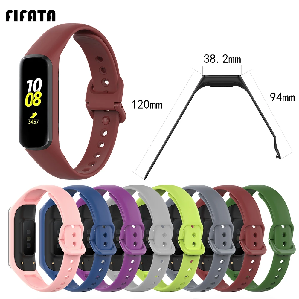 FIFATA Official Sport Strap For Samsung Galaxy Fit 2 Smart Bracelet Replacement Silicone Wristband For Samsung Galaxy Fit 2 R220
FIFATA Official Sport Strap For Samsung Galaxy Fit 2 Smart Bracelet Replacement Silicone Wristband For Samsung Galaxy Fit 2 R220