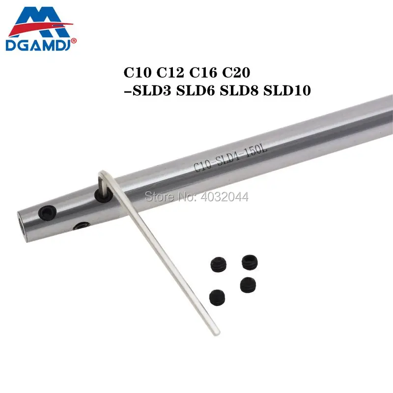 Precision C8 SLD3 4 C10 6 C12 8 100L 150L C16 SLD4 SLD10 раздвижной стержень с прямым тонким хвостовиком и