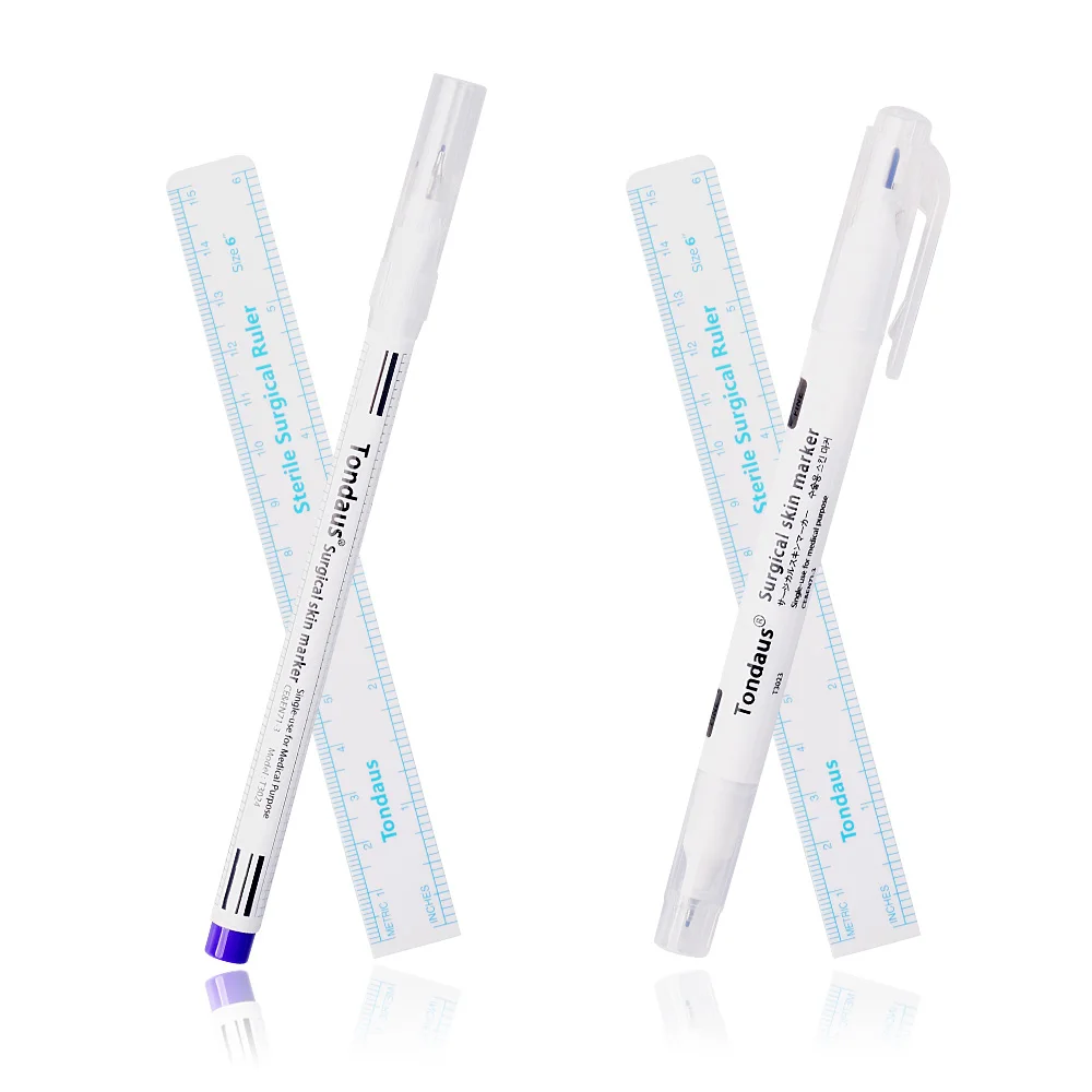 2019 Tebori Tattoo Accesories 1pcs Surgical Skin Marker Eyebrow Pen Tattoo With Measuring Ruler Microblading Positioning Tool
2019 Tebori Tattoo Accesories 1pcs Surgical Skin Marker Eyebrow Pen Tattoo With Measuring Ruler Microblading Positioning Tool
