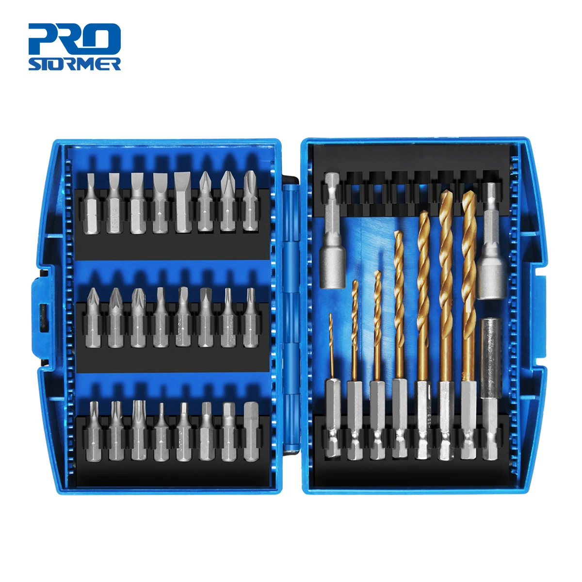 Prostormer 34pc Screwdriver Bit & Nut Driver Set Phillips/Slotted Bits With Magnetic Multi Tool Home Appliances Repair Hand Tool
Prostormer 34pc Screwdriver Bit & Nut Driver Set Phillips/Slotted Bits With Magnetic Multi Tool Home Appliances Repair Hand Tool