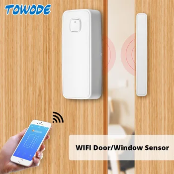 WIFI Door Sensor WIFI Window Sensor Door Security Alarm App Control Wireless Smart Sensors Entry Security Compatible with Alexa
WIFI Door Sensor WIFI Window Sensor Door Security Alarm App Control Wireless Smart Sensors Entry Security Compatible with Alexa