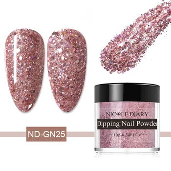 NICOLE DIARY Rose Gold Sparkly Dip Dipping Nail Powder Nail Art Glitter Sweety Blinking Polish Dust Pigment Nail Art Decoration
NICOLE DIARY Rose Gold Sparkly Dip Dipping Nail Powder Nail Art Glitter Sweety Blinking Polish Dust Pigment Nail Art Decoration
