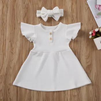 Pudcoco Toddler Baby Girl Clothes Solid Color Sleeveless Dress Princess Party Pageant Dress Headband 2Pcs Outfits Clothes Set
Pudcoco Toddler Baby Girl Clothes Solid Color Sleeveless Dress Princess Party Pageant Dress Headband 2Pcs Outfits Clothes Set