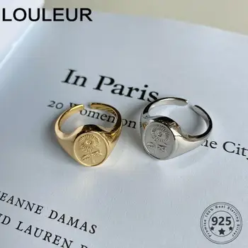 LouLeur Design 925 Sterling Silver Ring Korean Golden Sunflower Ring For Fashion Women Adjustable Ring Women Silver 925 Jewelry
LouLeur Design 925 Sterling Silver Ring Korean Golden Sunflower Ring For Fashion Women Adjustable Ring Women Silver 925 Jewelry