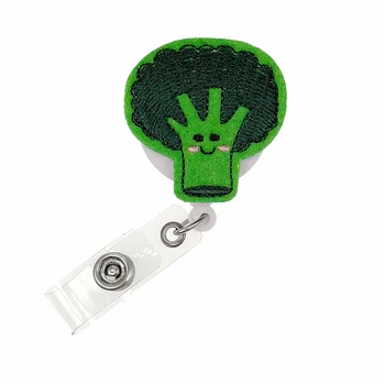Free shipping Green Vegetable Broccoli ID Card Badge Reel Felt For Dietitian Retractable Badge Holder
Free shipping Green Vegetable Broccoli ID Card Badge Reel Felt For Dietitian Retractable Badge Holder