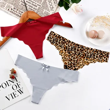 3pcs/lot Women Sexy Panties Seamless Lingerie Thongs Ice Silk G-String Panty Set Briefs Underwear Underpants Female Intimates #F
3pcs/lot Women Sexy Panties Seamless Lingerie Thongs Ice Silk G-String Panty Set Briefs Underwear Underpants Female Intimates #F