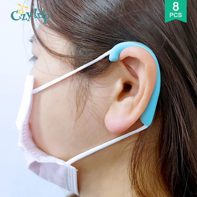 4Pair Ear Protector Relieve Ear Pain Soft Silicone Protective Ear Strap Cover for Adults and Kids
4Pair Ear Protector Relieve Ear Pain Soft Silicone Protective Ear Strap Cover for Adults and Kids