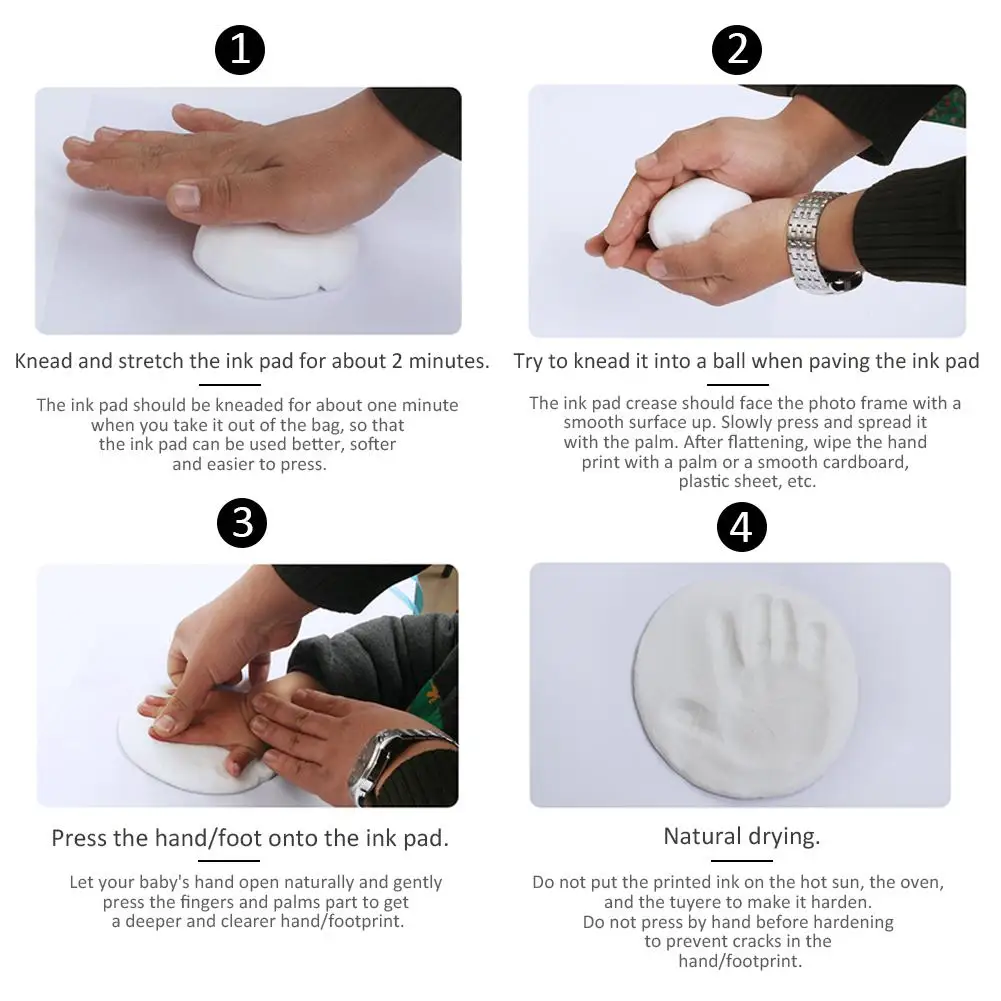 baby hand and leg print