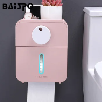 BAISPO Double-layer Tissue Box In Toilet Wall Mounted Paper Holder Drainable Tissue Holder WC Organizer Bathroom Accessories Set
BAISPO Double-layer Tissue Box In Toilet Wall Mounted Paper Holder Drainable Tissue Holder WC Organizer Bathroom Accessories Set
