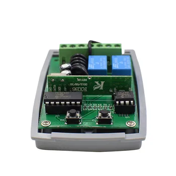 433MHz Universal Wireless Receiver DC 12-24V 2CH rf Relay Receiver for Universal Garage door and gate Control
433MHz Universal Wireless Receiver DC 12-24V 2CH rf Relay Receiver for Universal Garage door and gate Control