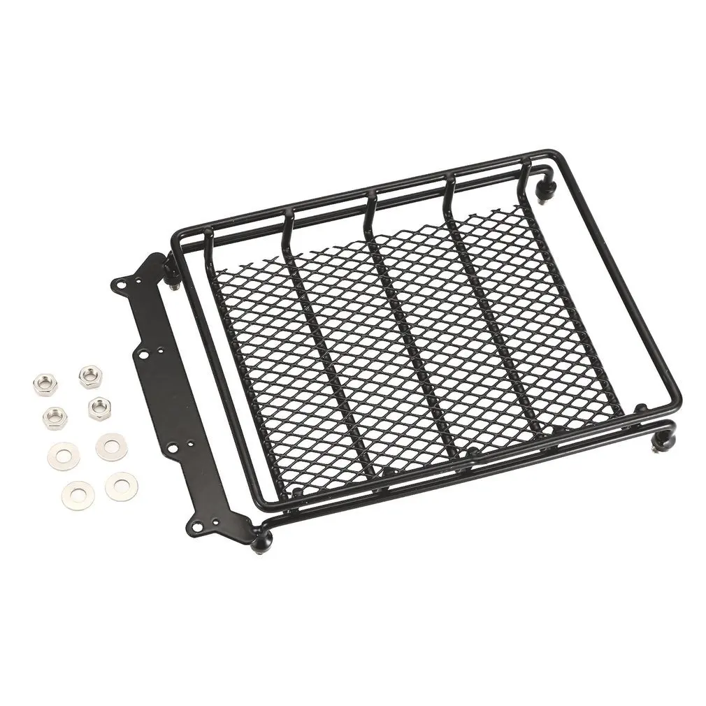 Metal Roof Rack Luggage Carrier with LED Spotlights Bar for 1/10 RC Car Off-road Crawler TAMIYA CC01 AXIAL SCX10 D90
Metal Roof Rack Luggage Carrier with LED Spotlights Bar for 1/10 RC Car Off-road Crawler TAMIYA CC01 AXIAL SCX10 D90