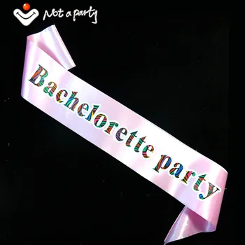30pcs satin sash for bachelorette party Hen nights bridal team favor wedding accessories events supplies event party supplies
30pcs satin sash for bachelorette party Hen nights bridal team favor wedding accessories events supplies event party supplies