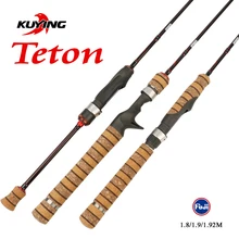 KUYING Teton UL Ultra-light Soft Fishing Rod 1.8m 1.9m 1.92m Lure Carbon Casting Spinning Cane Pole Medium Action FUJI Part
KUYING Teton UL Ultra-light Soft Fishing Rod 1.8m 1.9m 1.92m Lure Carbon Casting Spinning Cane Pole Medium Action FUJI Part