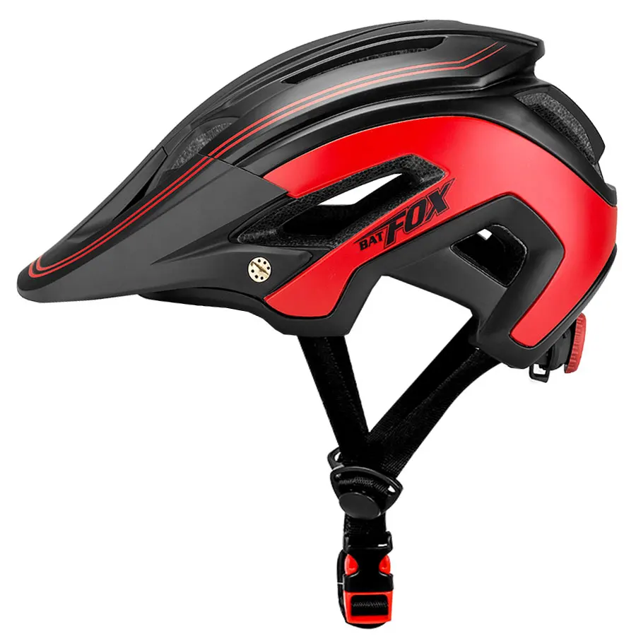 BATFOX Ultralight Cycling Bike Helmet Black Red matte MTB road Bicycle Helmet mtb special Bike Helmets Cycling helmet
BATFOX Ultralight Cycling Bike Helmet Black Red matte MTB road Bicycle Helmet mtb special Bike Helmets Cycling helmet