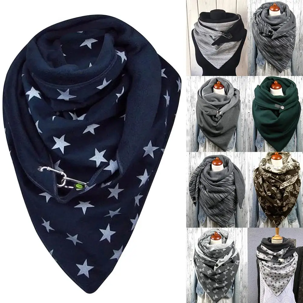 Women Winter Butterfly Star Print Button Soft Neck Wrap Thick Warm Scarf Shawl Flower Print,Warm Keeping,with Button Cotton Blen
Women Winter Butterfly Star Print Button Soft Neck Wrap Thick Warm Scarf Shawl Flower Print,Warm Keeping,with Button Cotton Blen