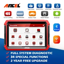 ANCEL DS700 Auto OBD2 Diagnostic Tool All System Scanner ABS Injector IMMO DPF Reset Diagnostic Scanner Tool Multi-language
ANCEL DS700 Auto OBD2 Diagnostic Tool All System Scanner ABS Injector IMMO DPF Reset Diagnostic Scanner Tool Multi-language