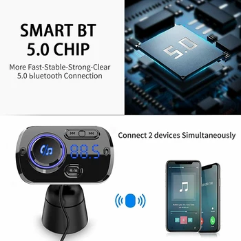 Colorful Atmosphere Dual USB Charger Suitable For Mobile Cell Phone 3.1A USB Fast Charger Car bluetooth Handsfree FM Transmitter
Colorful Atmosphere Dual USB Charger Suitable For Mobile Cell Phone 3.1A USB Fast Charger Car bluetooth Handsfree FM Transmitter