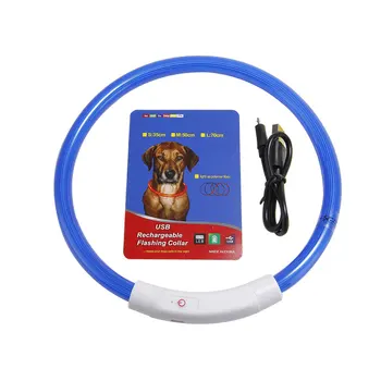 Blue Night Safety LED Dog Collar USB Rechargeable Glowing Fashion Light up Pet Collar for Pets Cats Kitten Puppy
Blue Night Safety LED Dog Collar USB Rechargeable Glowing Fashion Light up Pet Collar for Pets Cats Kitten Puppy