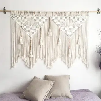 Macrame Handmade Scottish Woven Tapestry Bohemian Home Decor Interior Wall Coverings Wall Art Woven Tapestries For Living Room
Macrame Handmade Scottish Woven Tapestry Bohemian Home Decor Interior Wall Coverings Wall Art Woven Tapestries For Living Room