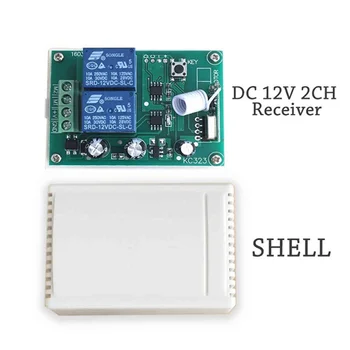 Receiver Switch Module KR1202 1Pcs with Plastic Shell 433mhz electric garage door remote control key fob controller DC12V Relay
Receiver Switch Module KR1202 1Pcs with Plastic Shell 433mhz electric garage door remote control key fob controller DC12V Relay