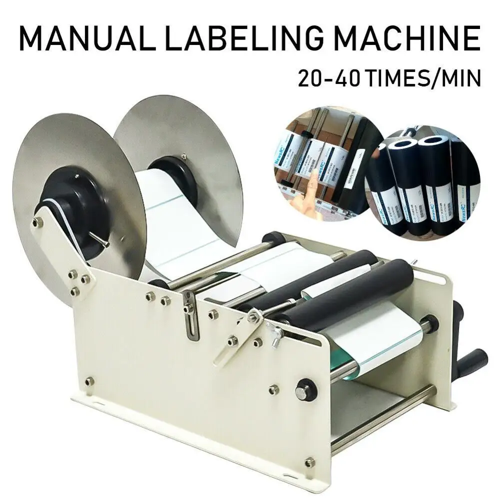 New MT-30 Manual Round Bottle Labeling Machine Food Packing Machinery 20-40 pcs/min Round Bottle Labeler
New MT-30 Manual Round Bottle Labeling Machine Food Packing Machinery 20-40 pcs/min Round Bottle Labeler