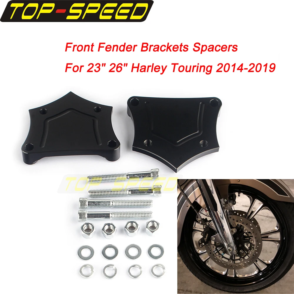 Распорка для передних крыльев 0,64 дюйма, для 23-26 дюймов Harley Touring 2014-2019
Распорка для передних крыльев 0,64 дюйма, для 23-26 дюймов Harley Touring 2014-2019