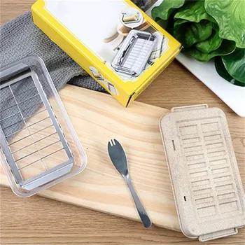 TTLIFE Butter Cutter Container Iron Plate Tableware Butter Cheese Fresh Box for Cutting and Storage
TTLIFE Butter Cutter Container Iron Plate Tableware Butter Cheese Fresh Box for Cutting and Storage