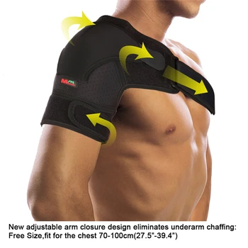 

Mumian G02 4 Direction Adjustable Sports Single Shoulder Brace Support Band Pad