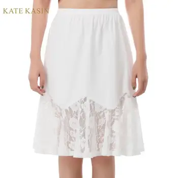 Kate Kasin Women's Casual Elastic High Waist Lace Patchwork Skirt Ladies Falda Solid Color Midi Swing Skirts 2019 Jupe Femme
Kate Kasin Women's Casual Elastic High Waist Lace Patchwork Skirt Ladies Falda Solid Color Midi Swing Skirts 2019 Jupe Femme