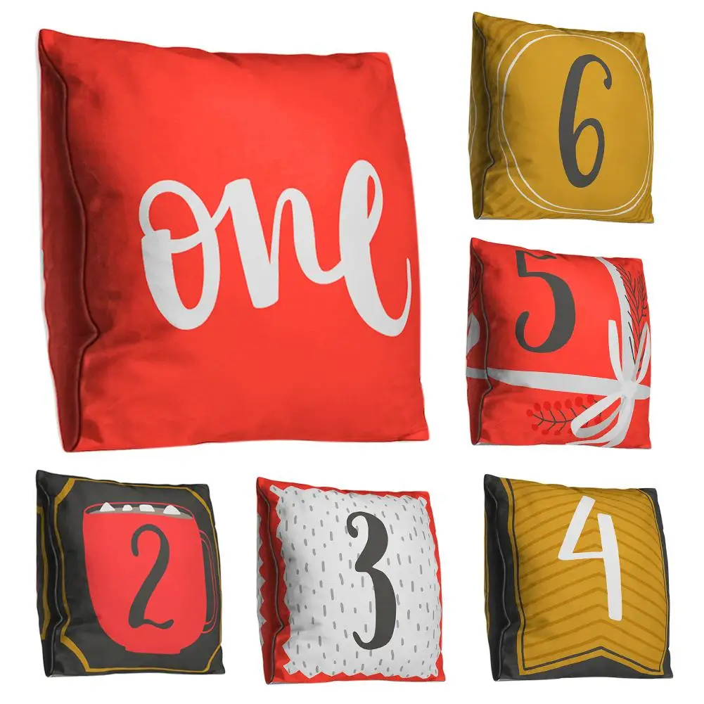 HOT SALES Number Letter Double-sided Print Pillow Case Cushion Cover Home Car Sofa Decor
HOT SALES Number Letter Double-sided Print Pillow Case Cushion Cover Home Car Sofa Decor
